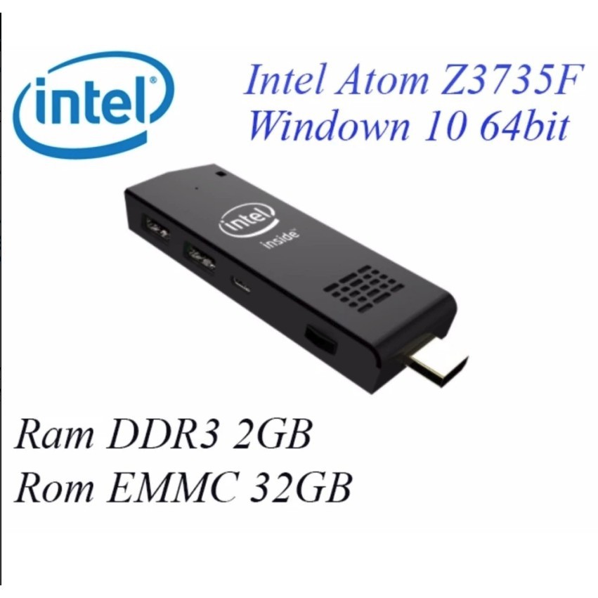 Intel Pocket PC windows 10 64bit, Ram 2GB, EMMC 32G, CPU Intel Z3735F (Dual win/android)