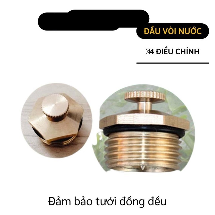 Đầu Vòi Tưới Cây 4 Điều Chỉnh