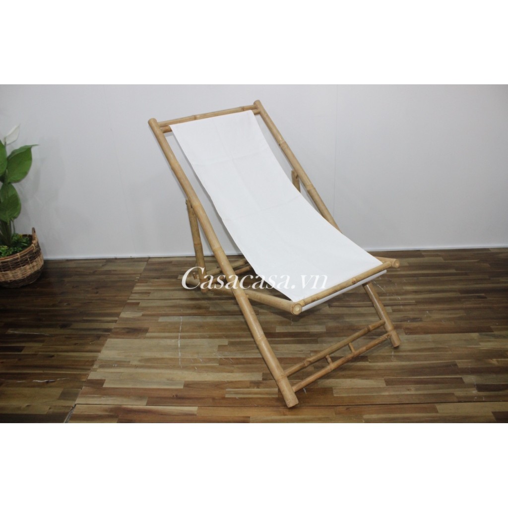 Ghế bãi biển, bể bơi, ghế tre ngoài trời Casa Casa chất liệu tre tự nhiên