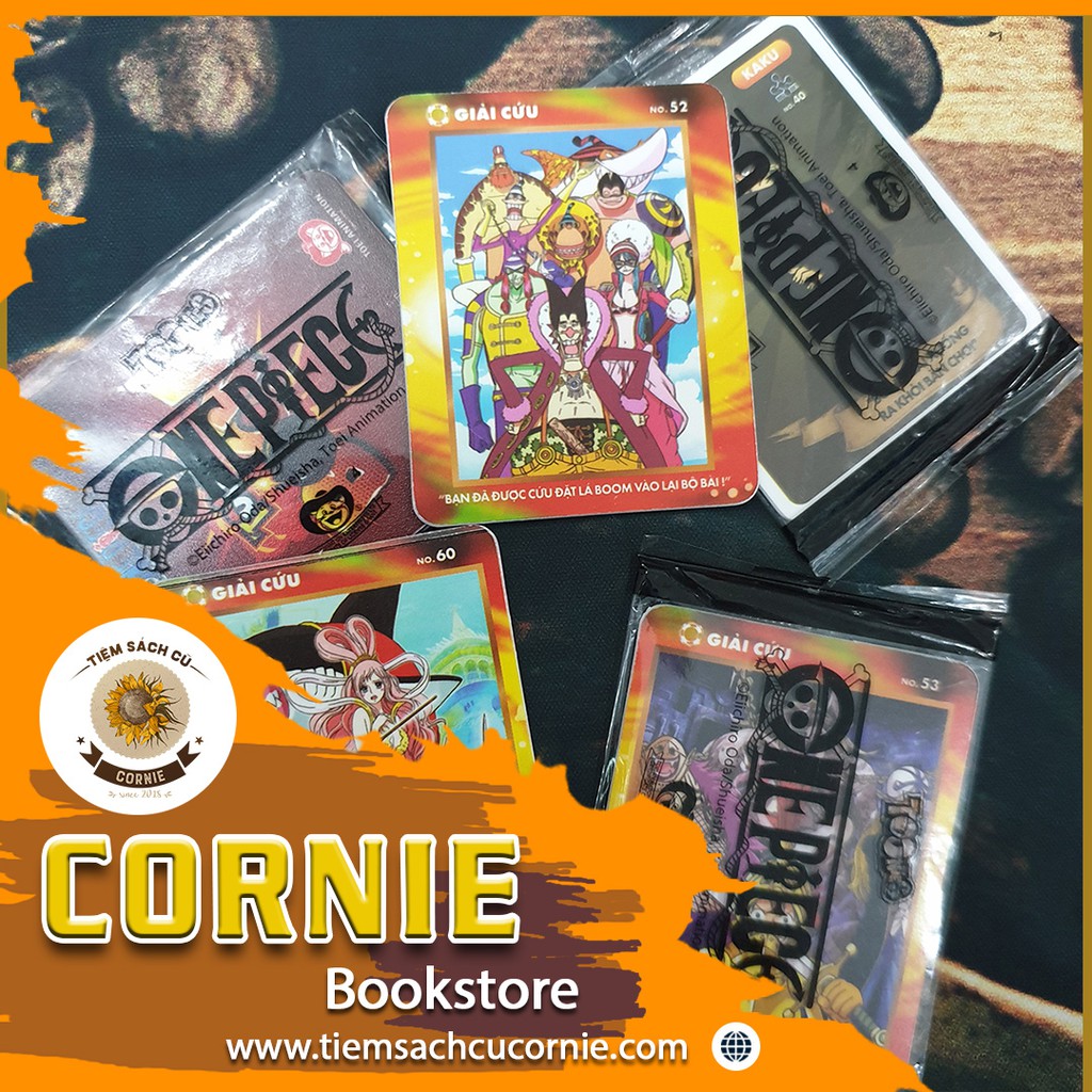 Thẻ Giải Cứu BỘ CƠ BẢN -  TOONIES One Piece BOOM