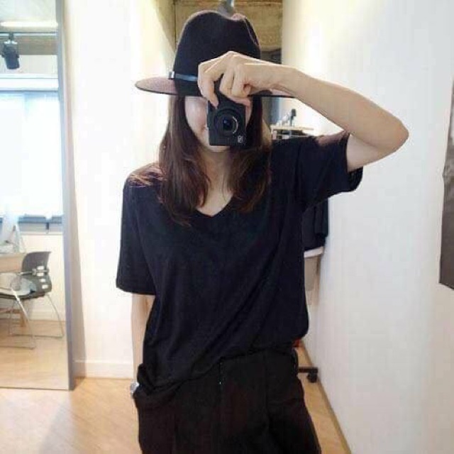 Áo phông HM cổ tim | BigBuy360 - bigbuy360.vn