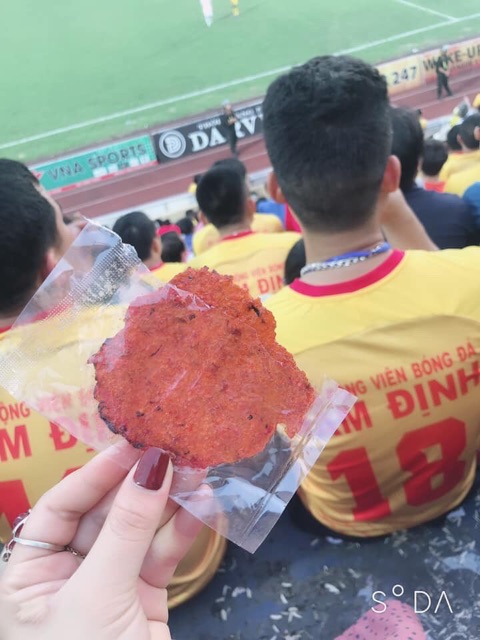[ 1 Dây 10 Gói ] Cá Bò Nướng Sa Tế Tuổi Thơ