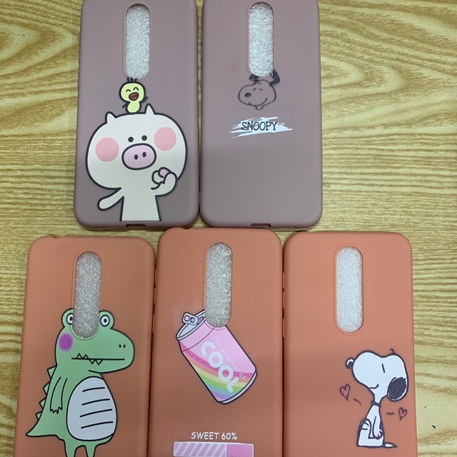 Ốp lưng nokia X6/6.1plus dẻo in hình cute