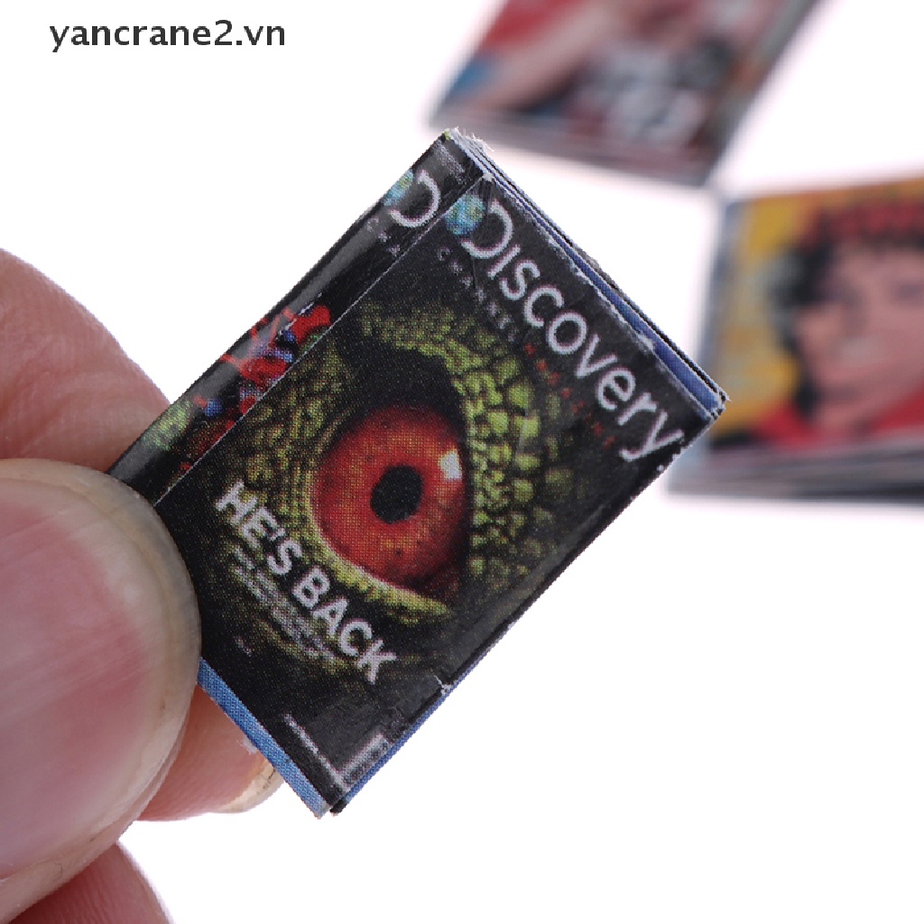 Bộ 3 Mô Hình Tạp Chí mini Tỉ Lệ 1: 12 Dành Cho Búp Bê