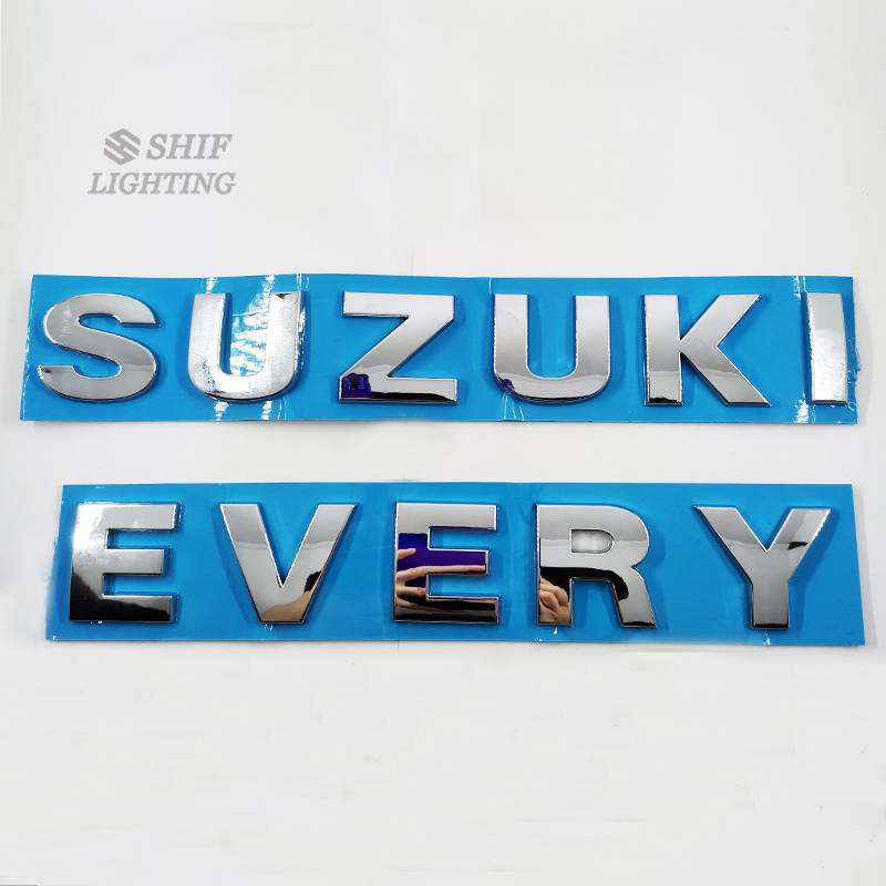 Miếng dán hình chữ Suzuki Every trang trí xe hơi