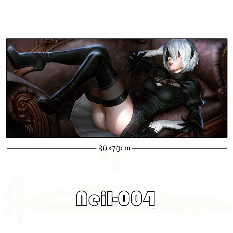 Miếng Lót Chuột Máy Tính Game Neil Mechanical Era Nier Automata 2 B Miss Sister 9 S