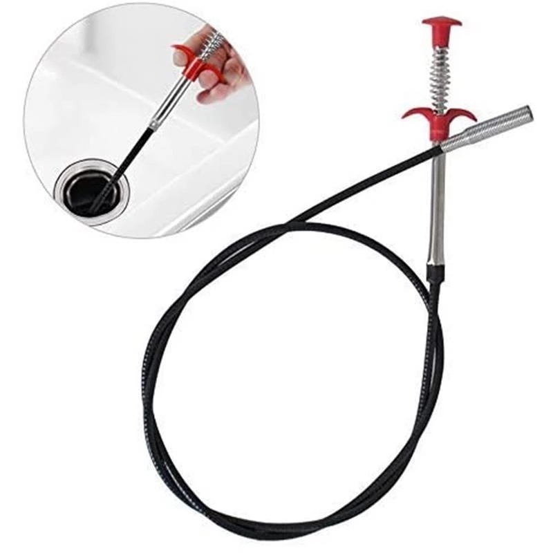 Dụng cụ thông tắc ống thoát nước 60 / 160cm tiện lợi