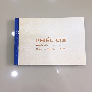 Phiếu chi 3 liên - Combo 10 cuốn - 13 x 19cm