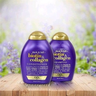 Cặp dầu gội xả Biotin Collagen 385ml