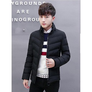 Áo phao nam AP02 có nón cao cấp BONADO (đen)