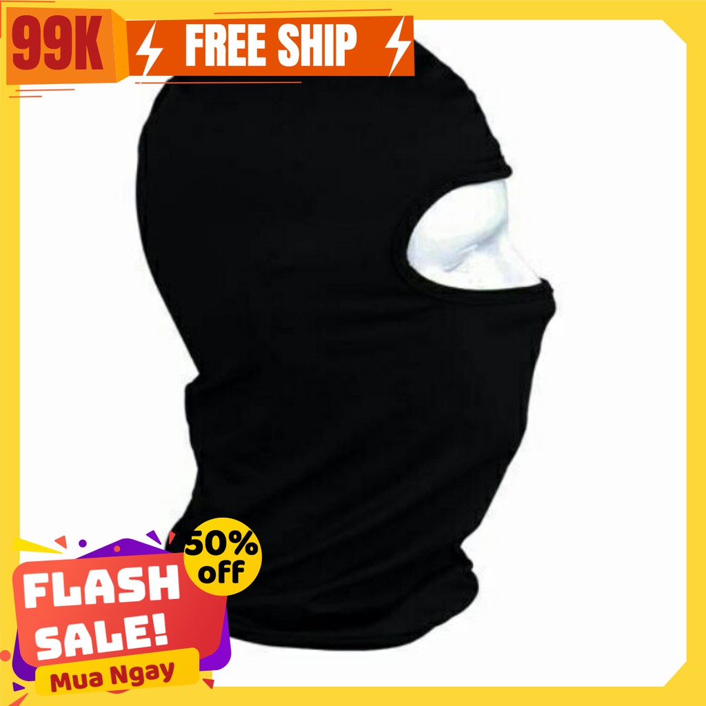 Khăn trùm đầu ninja đen