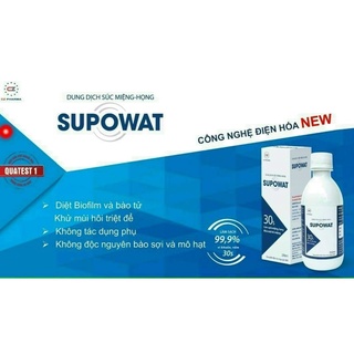 Nước súc miệng họng Supowat