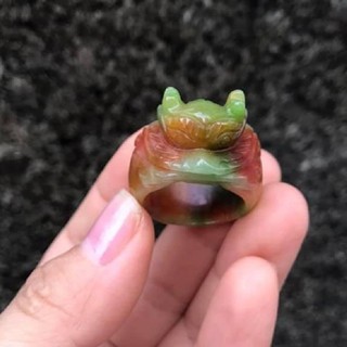 Nhẫn đầu rồng màu tứ quý