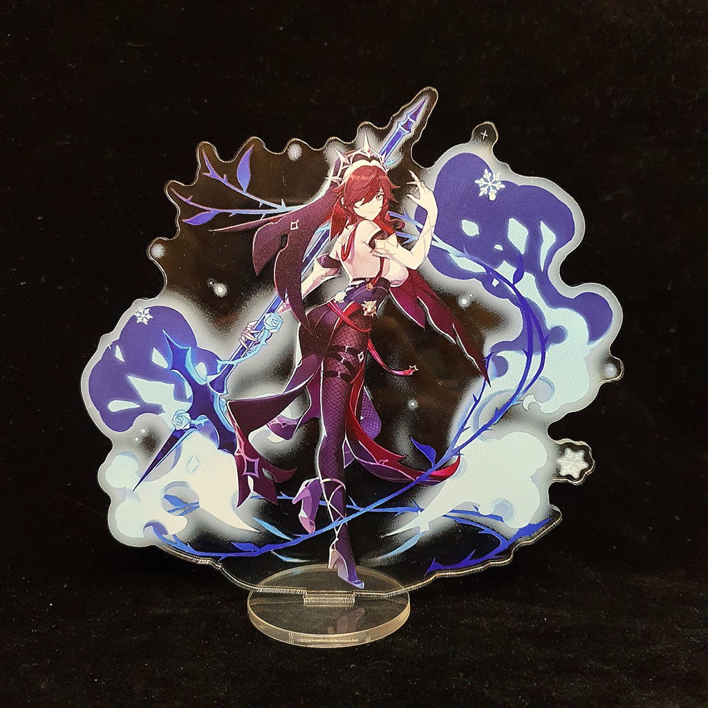 Tượng mica standee Genshin Impact nhiều nhân vật game Zhongli,xiao,kequing,amber,...