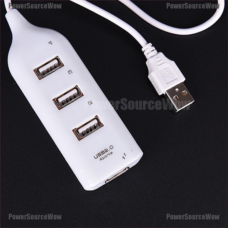 Bộ Chia 4 Cổng Usb 2.0 Tốc Độ Cao Cho Pc / Laptop / Hg