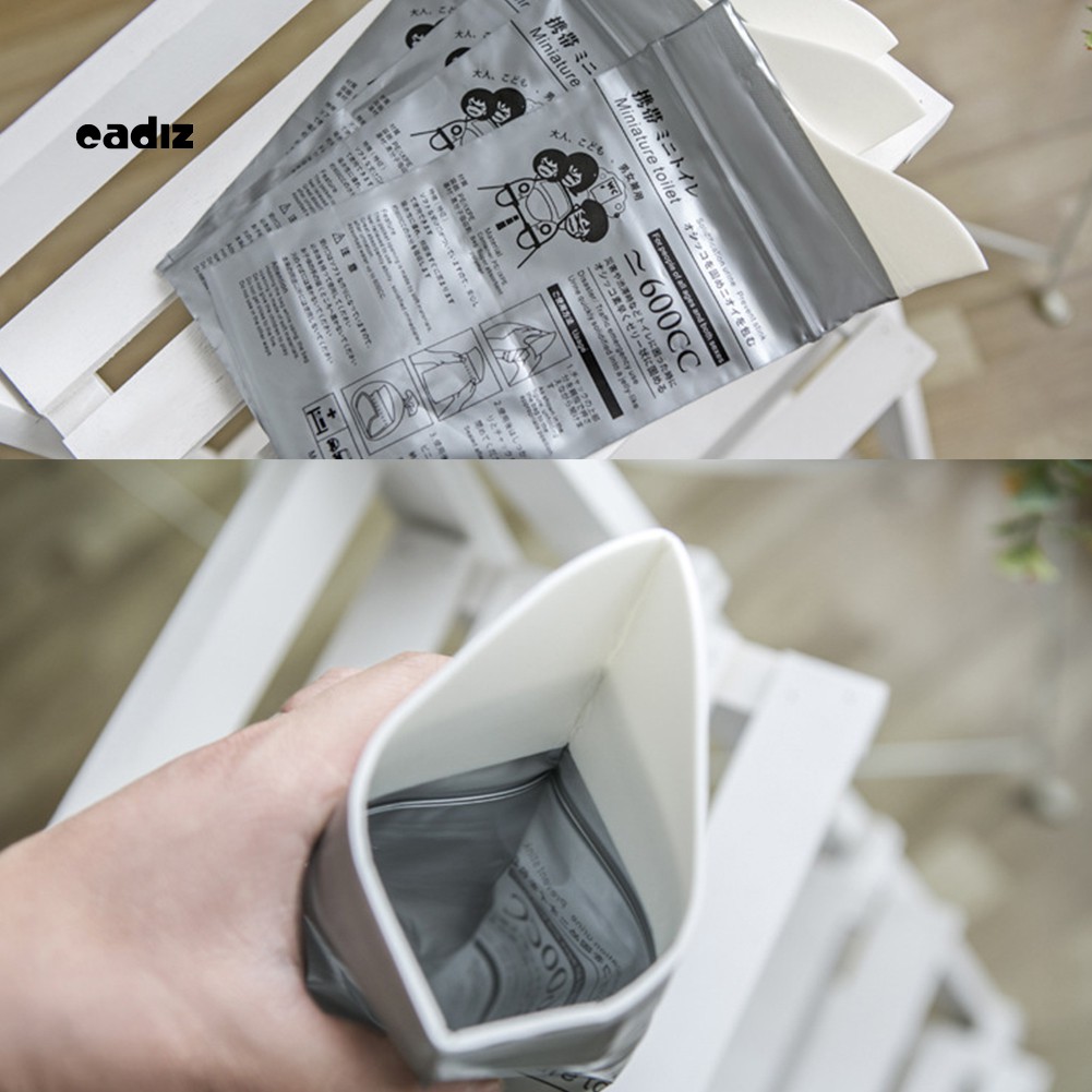 Cad CAD CAD♥Bộ 4 Túi Đi Vệ Sinh Khẩn Cấp Dùng Một Lần Tiện Dụng Khi Đi Du Lịch