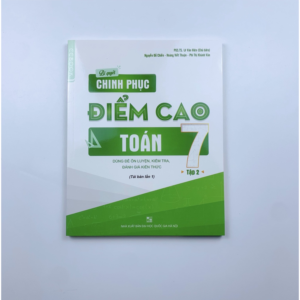 [Mã LIFEM1 giảm 12% tối đa 50K đơn 99K] Sách Combo Bí quyết chinh phục điểm cao môn Toán lớp 7 tập 1 + tập 2