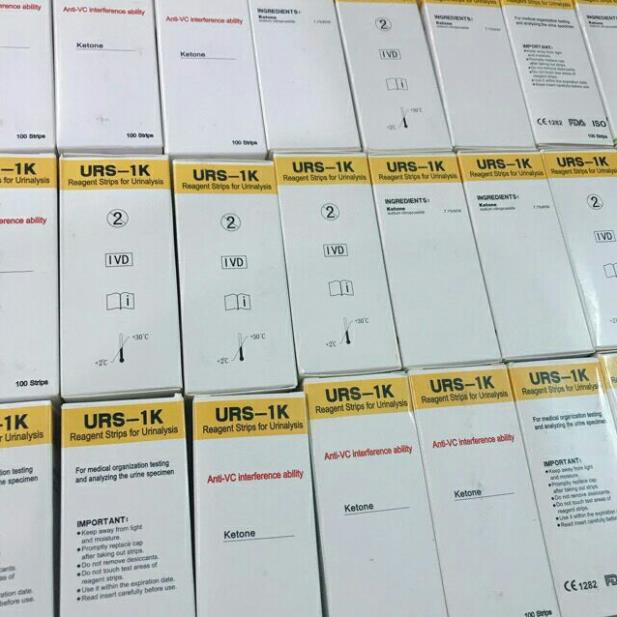 10 Que thử Keto, Das 1 thông số (có kèm gói chống ẩm) - Healthy