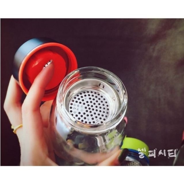 BÌNH THỦY TINH PONGDANG 800ML TẶNG TÚI CHỐNG SỐC VÀ TÚI VẢI | BigBuy360 - bigbuy360.vn