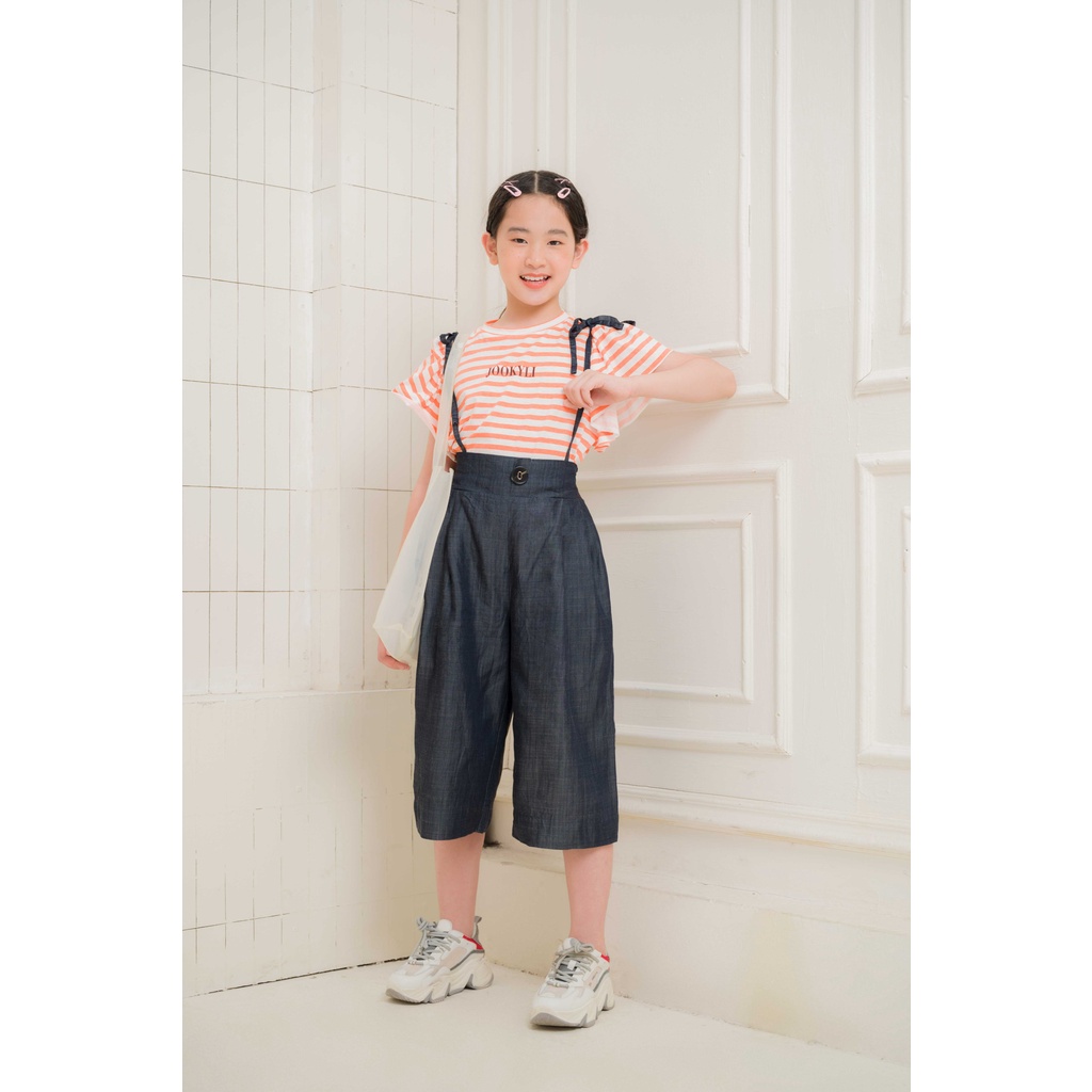 Quần lửng yếm JOOKYLI bé gái Noble 21G0957