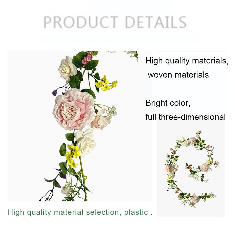 Vòng Hoa Hồng Nhân Tạo Treo Trang Trí Tiệc Cưới DIY