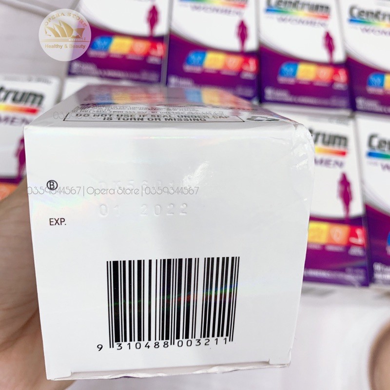 Vitamin nữ Centrum Women 90 viên date 2022 | Thế Giới Skin Care