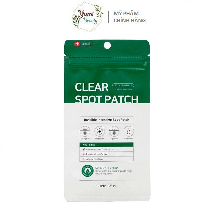 Miếng dán mụn Some By Mi Clear Spot Patch - mỹ phẩm Yumi Beauty