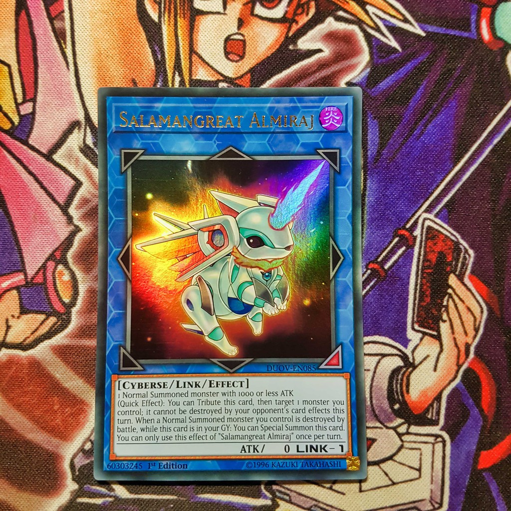 Thẻ bài Yugioh chính hãng | Salamangreat Almiraj | DUOV Ultra Rare