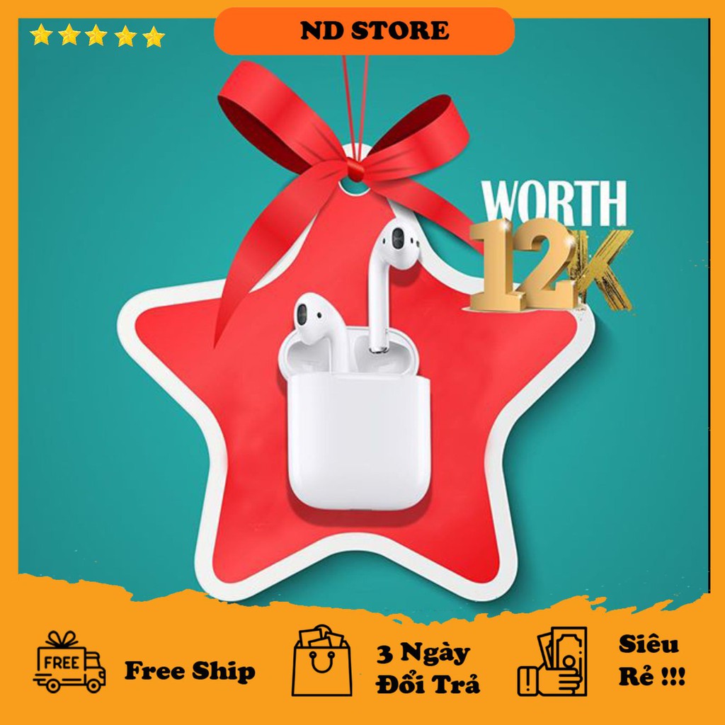 Airpods 2🎃FREESHIP🎃Tai Nghe Bản Cao Cấp Full Tính Năng (Bảo Hành 3 Tháng) | BigBuy360 - bigbuy360.vn