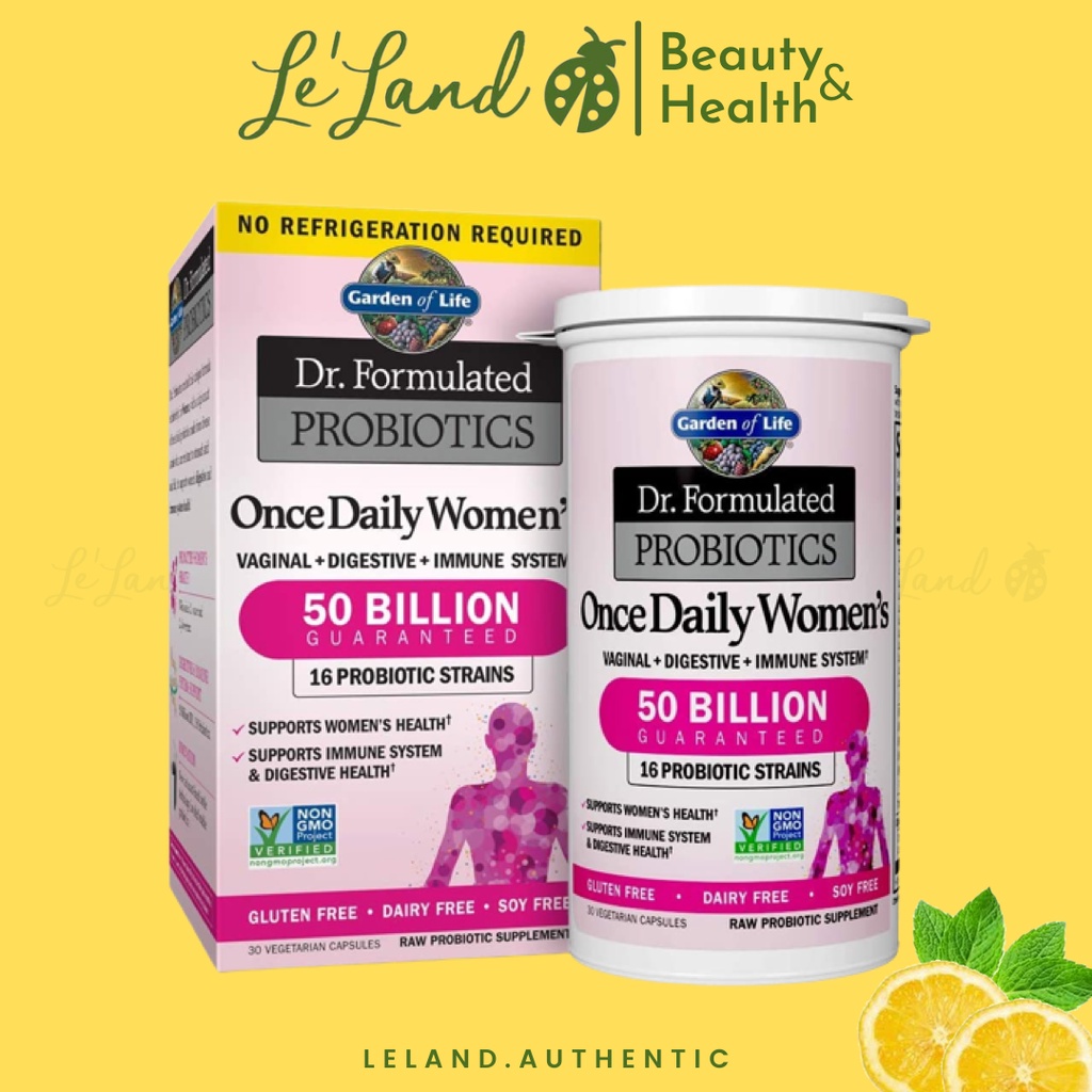 Lợi khuẩn Garden of Life Dr. Formulated Once Daily Women’s Probiotics 30 viên