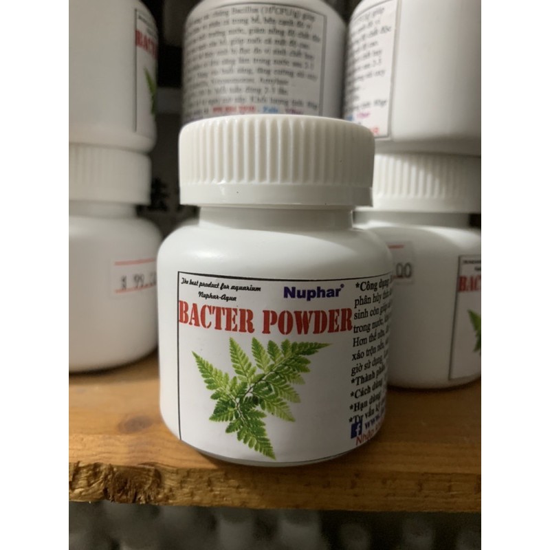 Vi sinh bột Bacter powder Nupha 80gr