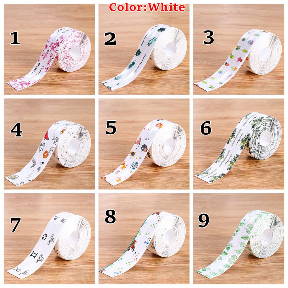 Cuộn Băng Keo Niêm Phong Khe Hở Chống Thấm Nước Chống Ẩm Mới Cho Nhà Tắm/Nhà Bếp