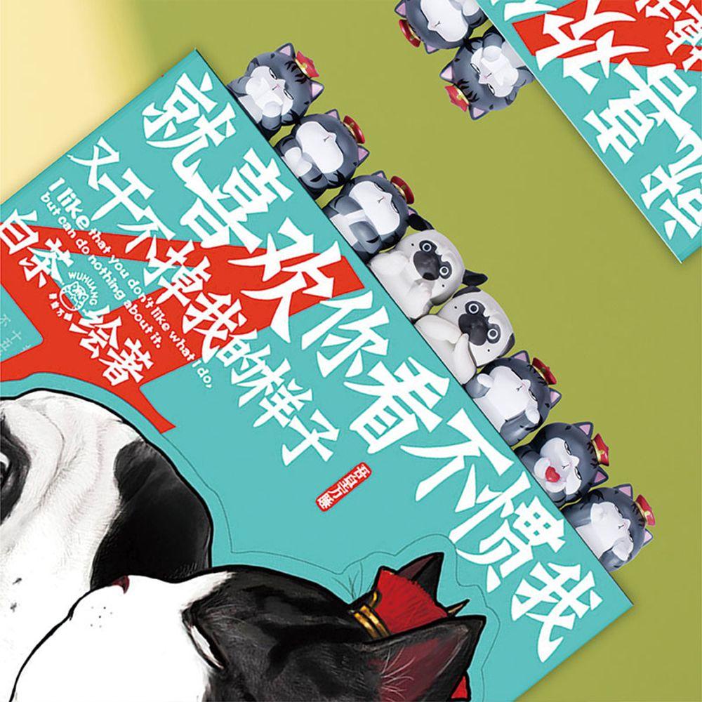 DORAW Thẻ Đánh Dấu Trang Sách Hình Hoạt Hình 3D Đáng Yêu