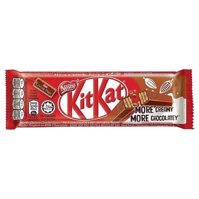 Combo 7 Thanh Kitkat 2F Chocolate * 17gr