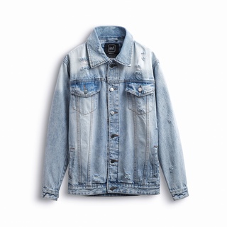 Áo Khoác Jean Nam INF L Mono, Chất Vải Denim Cotton Dày Dặn, AK003468, SOMEHOW