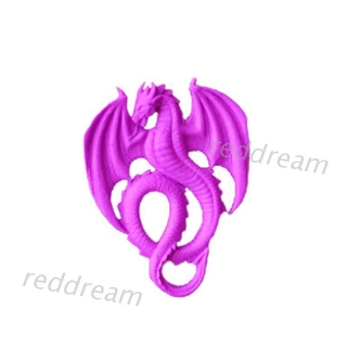 Khuôn Silicon Tạo Hình Rồng 3d Độc Đáo Chuyên Dụng Làm Bánh Trang Trí