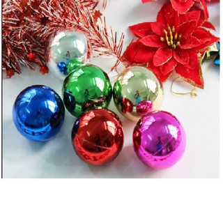 Combo 6 quả châu phụ kiện Noel