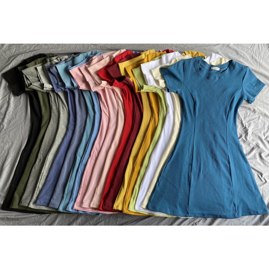 Đầm Tay Ngắn Chữ A Tôn Dáng Siêu Đẹp D002