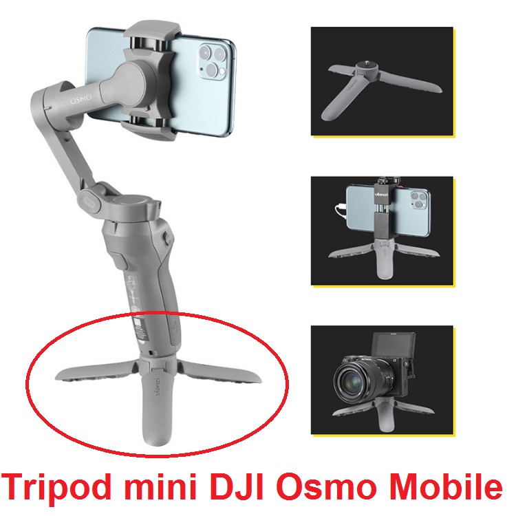 Tripob mini cho gimble DJI Osmo Mobile 3 2 hãng Ulanzi hoặc cho điện thoại ,máy ảnh mirrorless