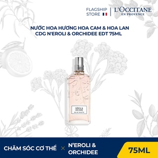 [Mã COSLUX09 giảm 120K đơn 1500K] Nước hoa L'occitane Hoa Cam & Hoa Lan CDG N'eroli & Orchidee EDT 75ml
