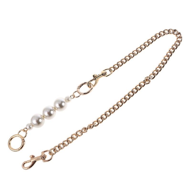 Bộ 2 Dây Xích Nối Dài Có Khóa Kim Loại Cho Túi Xách DIY