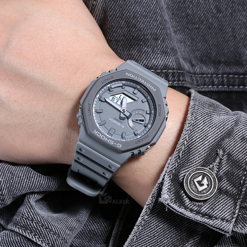 Đồng hồ nam Casio G-Shock GA-2110ET-8A chống va đập, chống nước 200m, hàng chính hãng