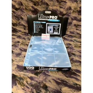 Trang Sheet A4 9 ngăn Ultra PRO dòng Platinum series Trong Suốt - 11 Lỗ của Mỹ