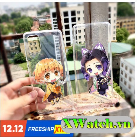 Ốp silicon Cute máy Oppo F11 F11 pro A31 A91 A5-2020 A9-2020 Reno 2F Reno 3 A52 A72 A92  in hình Anime
