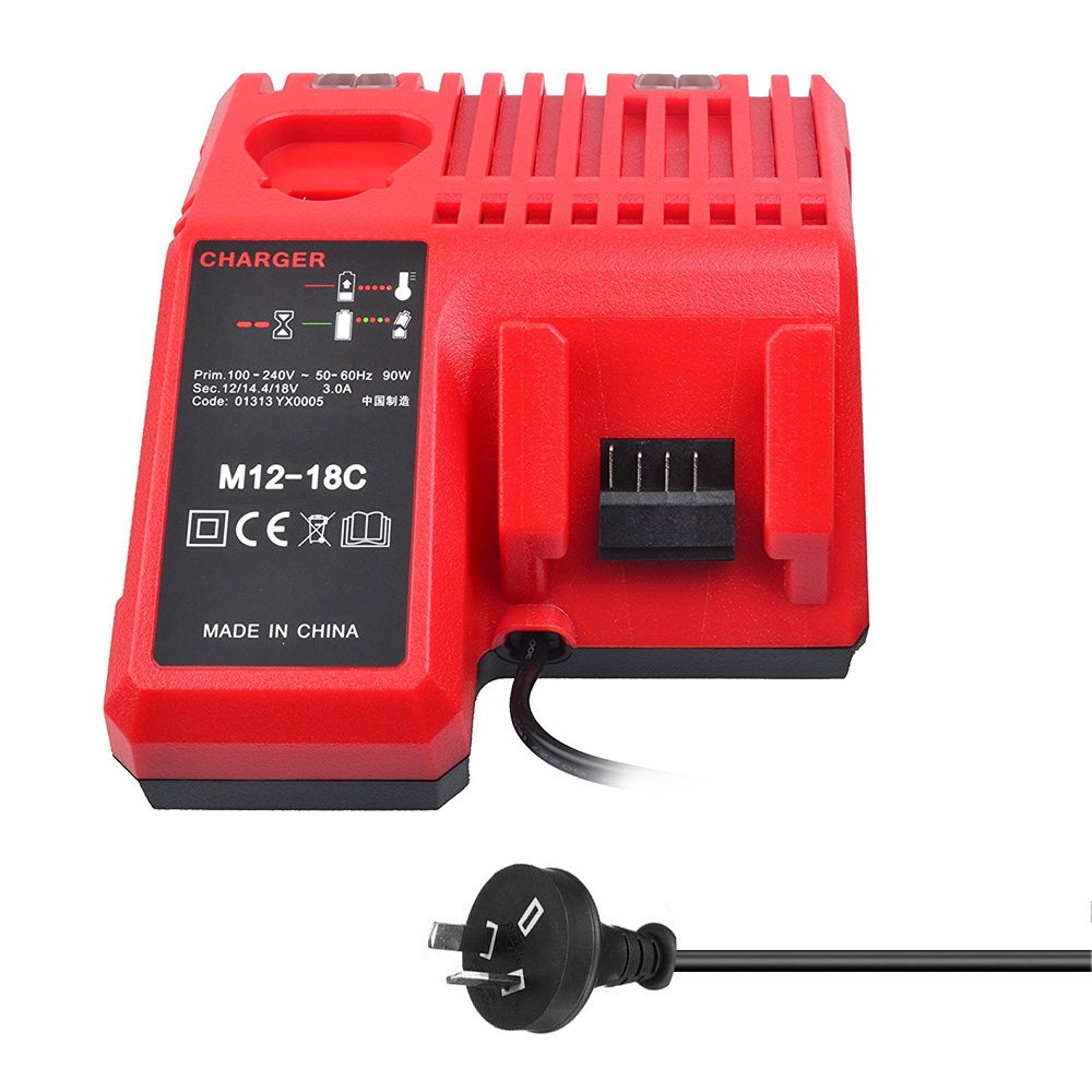 Sạc pin Milwaukee 12V-18V M12-18C chính hãng