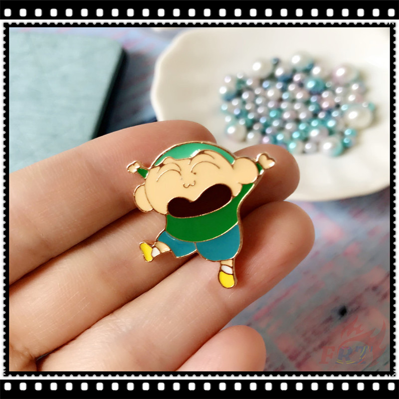 ★ Ghim Cài Áo Hình Cậu Bé Bút Chì Shin-chan - Series 02 Nowara Shinnosuke & Những Người Bạn Của Anh Ấn Tượng - Series 02 Nowara ★ 1 Huy Hiệu Cài Áo Hình Ba Lô Thời Trang