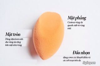 Mút tán kem nền Realtechniques