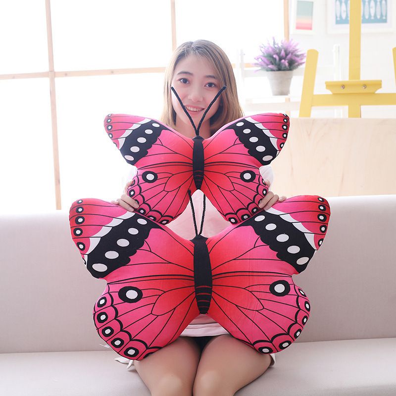 Gối Nhồi Bông Hình Bướm Ý Tưởng Hoàn Hảo Làm Quà Tặng