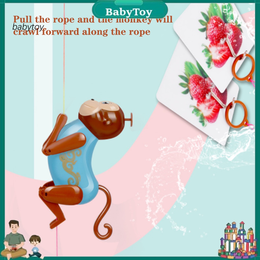 Đồ Chơi Chú Khỉ Leo Dây Bằng Nhựa Có Âm Thanh Thu Hút Thân Thiện Với Làn Da Bé