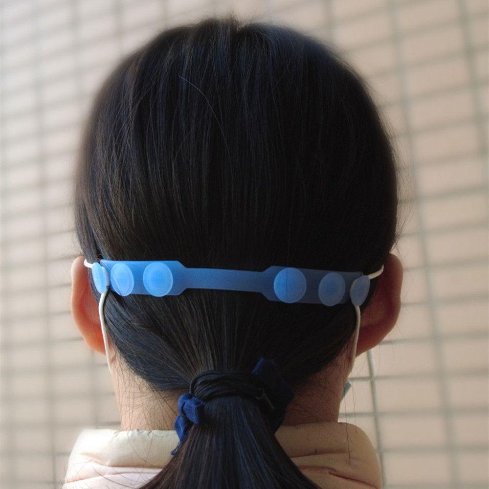 MUVAKO Phụ Kiện Cố Định Đeo Khẩu Trang Ba Tốc Độ Bằng Silicone Chống Trượt